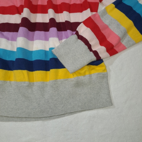 GAP Multicolor Striped Crew Neck Sweater - Picture 3 of 5